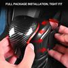 2Pcs Carbon Fiber Car Gear Shift Knob Cover Lever Stick Head For Toyota Corolla 2019-2025 Camry 2018-2025 Car Accessories Trim