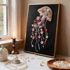 Pearl DIY The Flowers and Jellyfish Art Kits 15.7x19.6inch Gem Art Pearl Painting Kits Without Frame for Adults Gift Idea Home Wall Decor