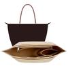 HooFun Felt Handbag Organizer Insert Tote Bag Liner Purse Organizer For Makeup Travel Portable Internal Storage Bag Accessory