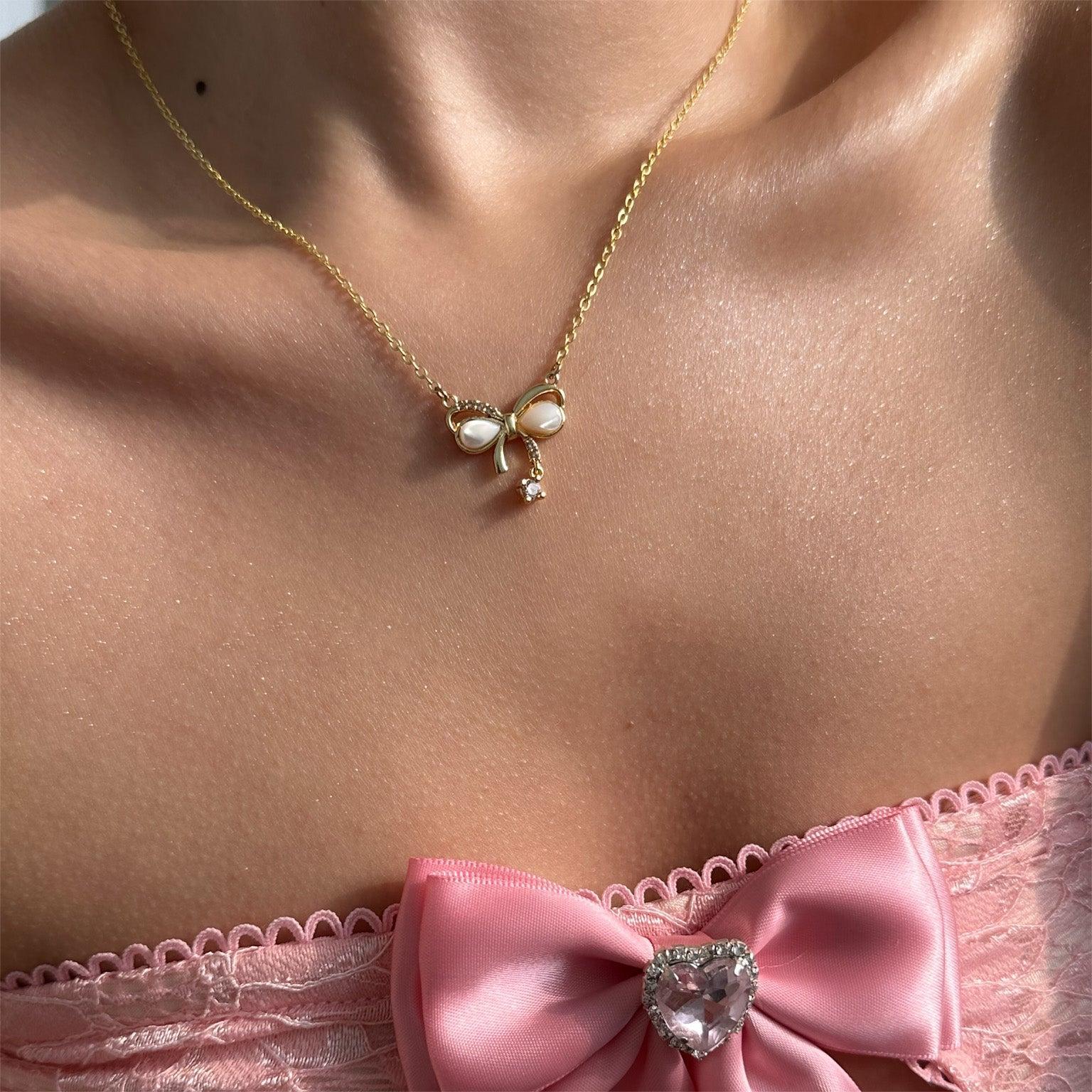 18K Gold-Plated European & American Starfish & Seashell Pendant Necklace