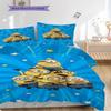 Minion Adventure Fun Playful Threepiece Set 1 Duvet Cover 2 Pillowcase Without Core Duvet Cover And Pillowcase Soft And Comfortable