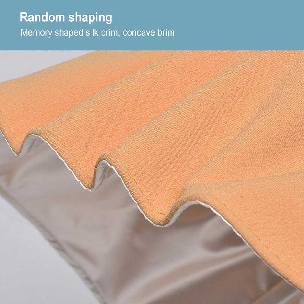 Women's Big Brim Sunscreen Breathable Sun Visor Bucket Hat with Sweet Bowknot