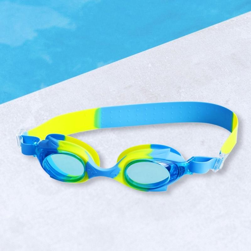 Kid Swimming Goggles Anti Fog Swim Goggles Quick Adjustable Strap Children Goggles High-definition Vision Swim Goggles