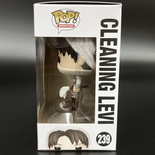 [USED] Funko POP! Attack on Titan Cleaning Levi Funko Pop Anime Manga