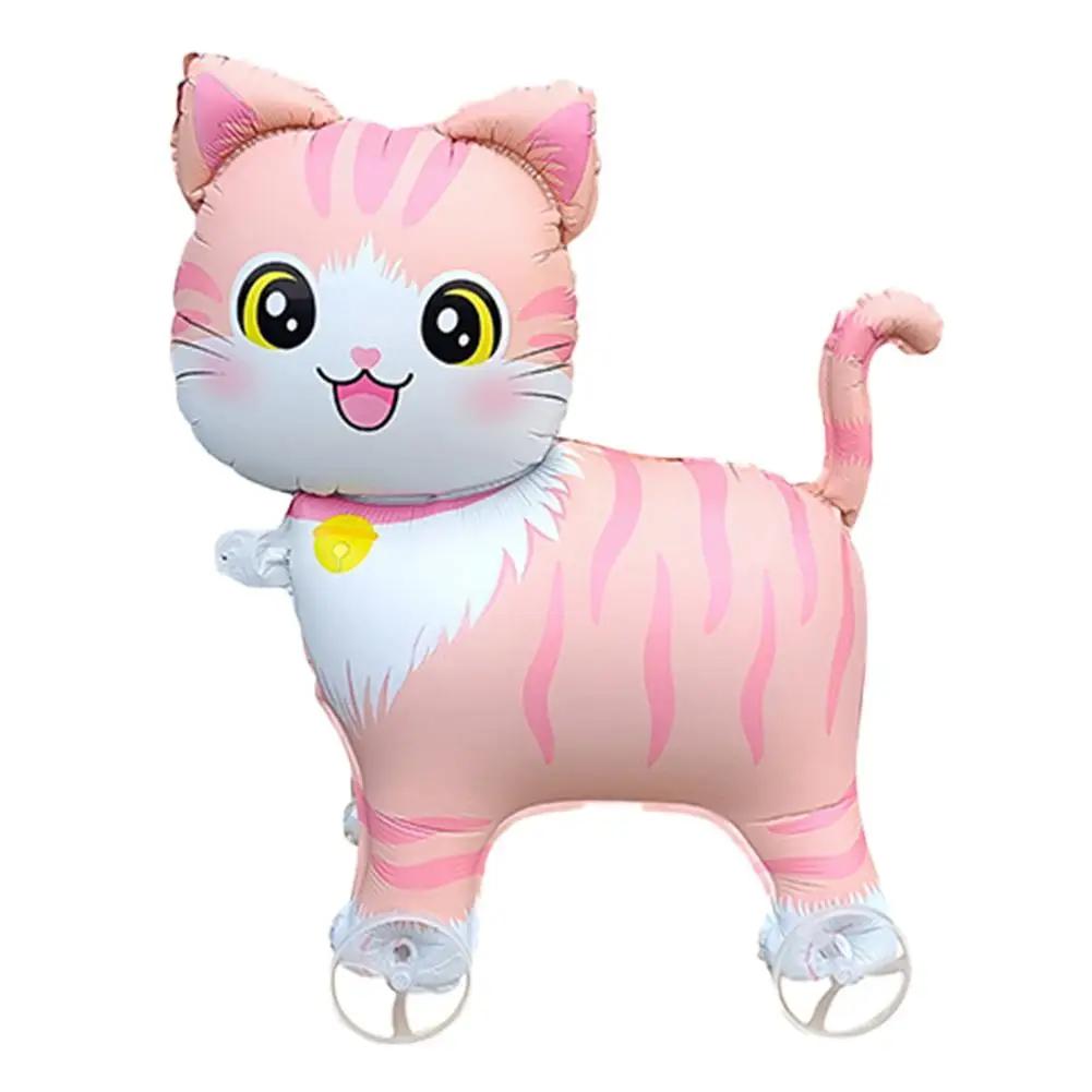 Selfstand Lets pawty Walking Animal Balloons Pet Balls Toys Cute Happy Dog Balloons Dalmatians Party Decoration Birthday Pa G3N6