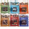 Dark Magic Bookcase Pet Tape Set With Clip, Waterproof Gothic Scrapbook Sticker Rolls