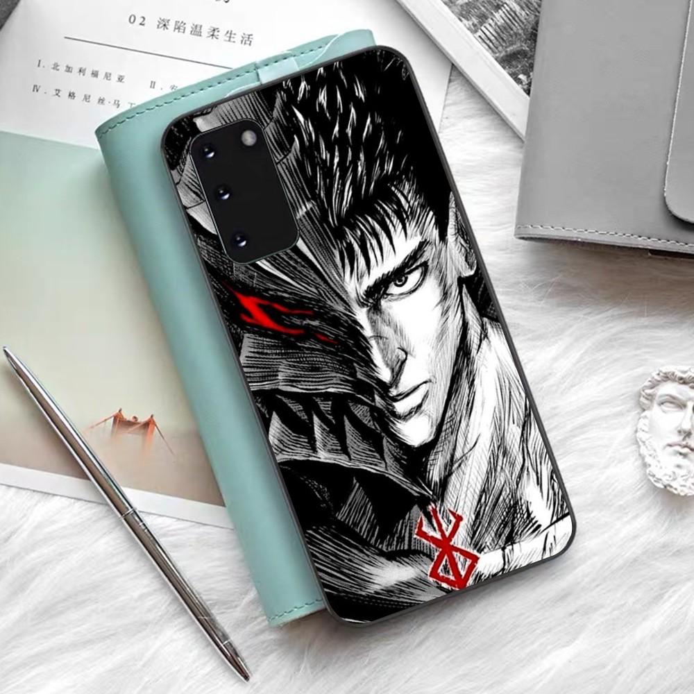 Berserk Comics Anime Phone Case For Samsung S 9 10 20 21 22 23 30 23 24 Plus Lite Ultra FE S10lite Fundas