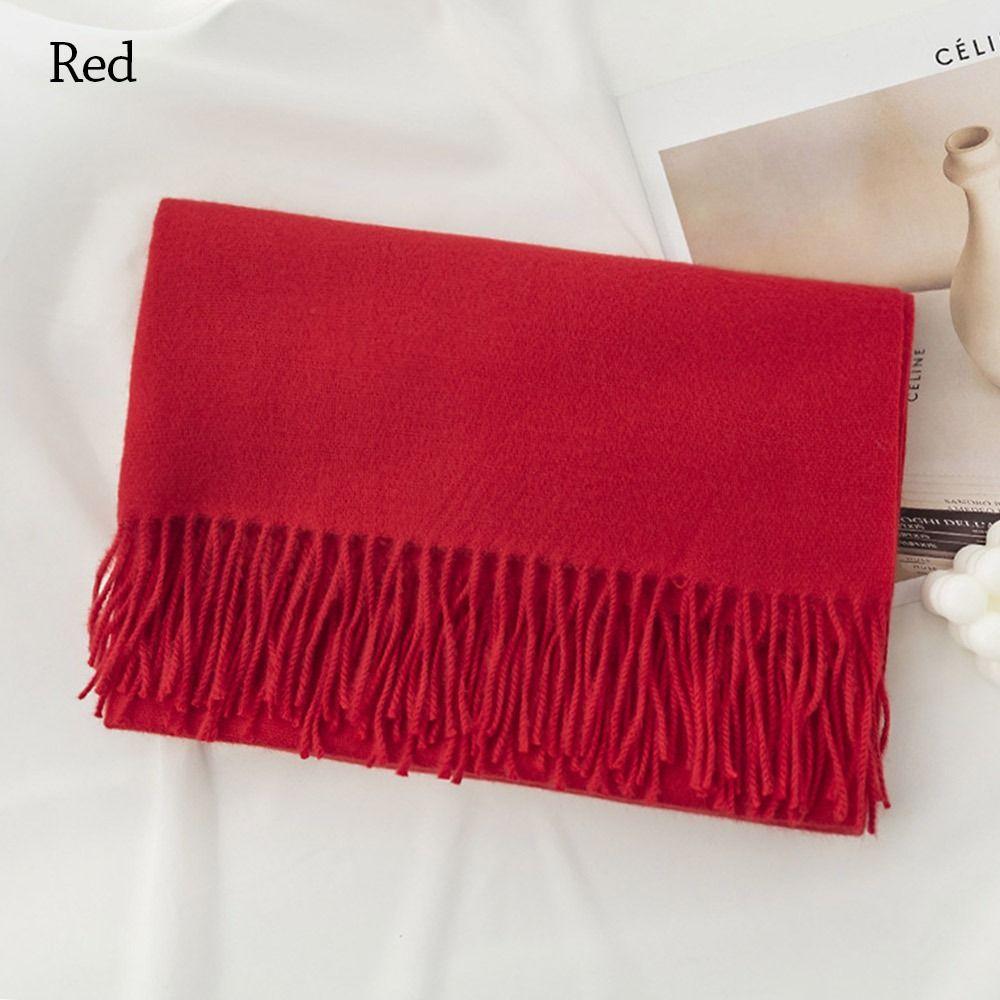 All-Match Long Scarf Tassel Headkerchief Fashion Hijab  for Men Women