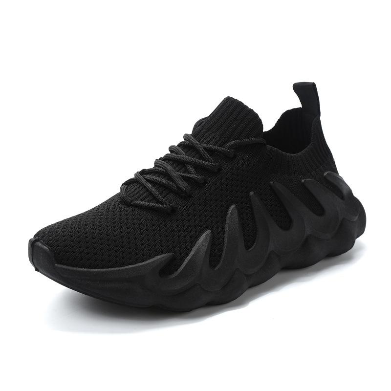 

2024 осень-зима обувь из кокоса спортивная сетчатая обувь мужская модная спортивная обувь 39 чёрный