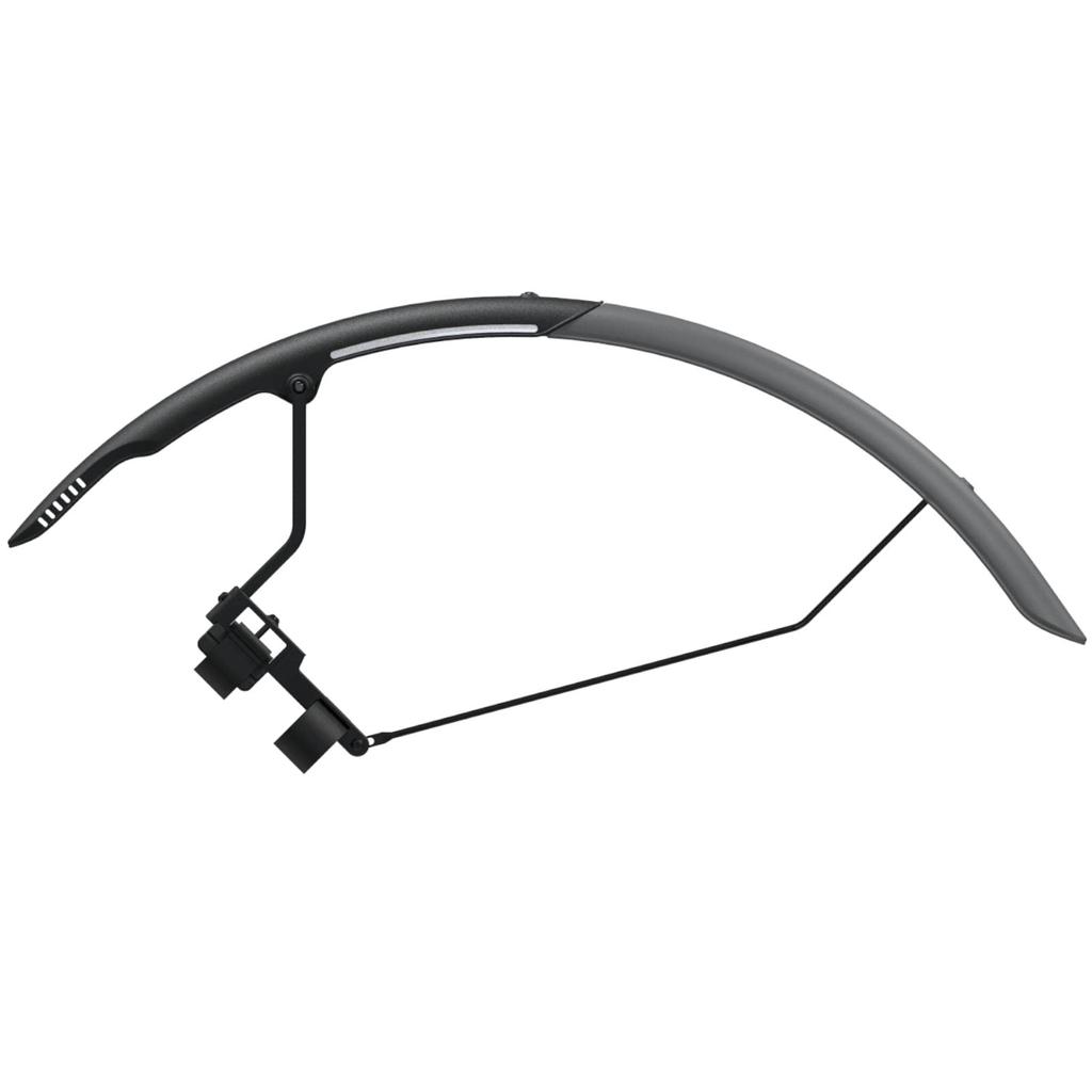 Topeak Tetra Black G2 Uni-Adult Mudguard, Grey,