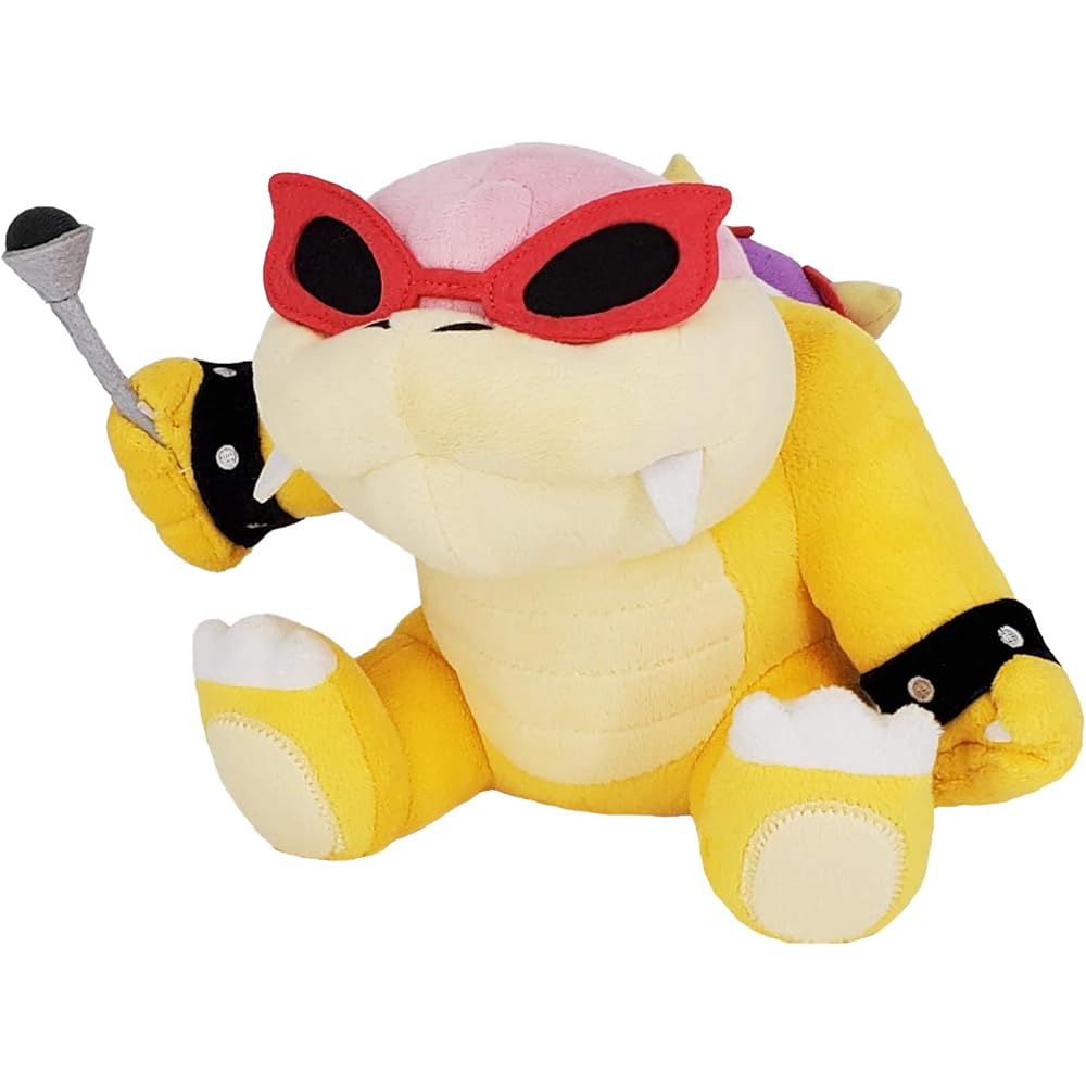 San-ei Trading Super Mario All Star Collection Roy Plush Toy 22x23x15cm
