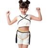 3Pcs Children Girls Rumi Cosplay Costume Idol Star Kpop Group Role-Playing Clothes Anime Stage Performance Costume Halloween Set