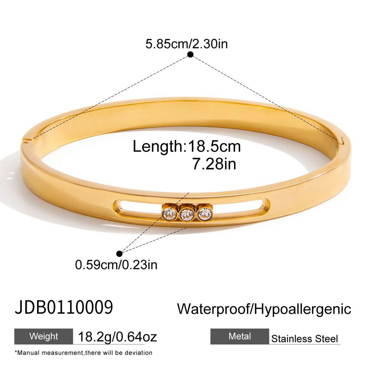 Light Luxury High-end Feel Non Fading Bracelet JDB0110009