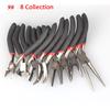 1/8pcs Jewellery DIY Making Beading Mini Pliers Tools Kit Set Round Flat Long Nose