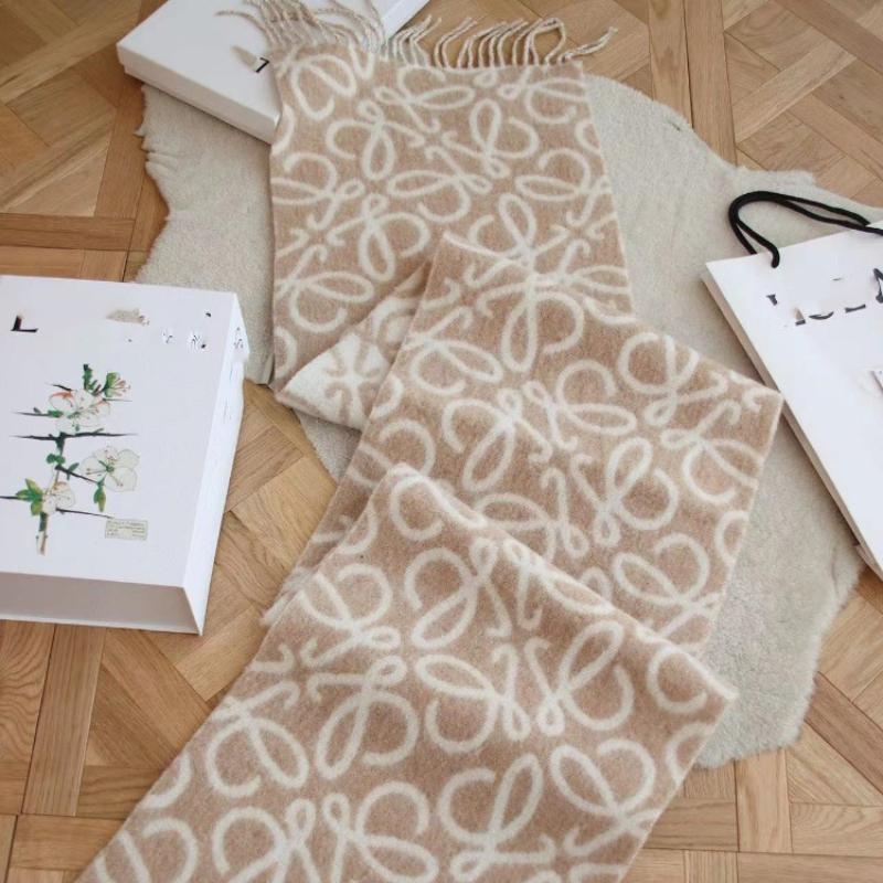 Neuheit Eleganter Schleife Jacquard Imitation Kaschmir Schal Stola Damen Herbst Winter Mode Farblich passendes Halstuch Langer Schal