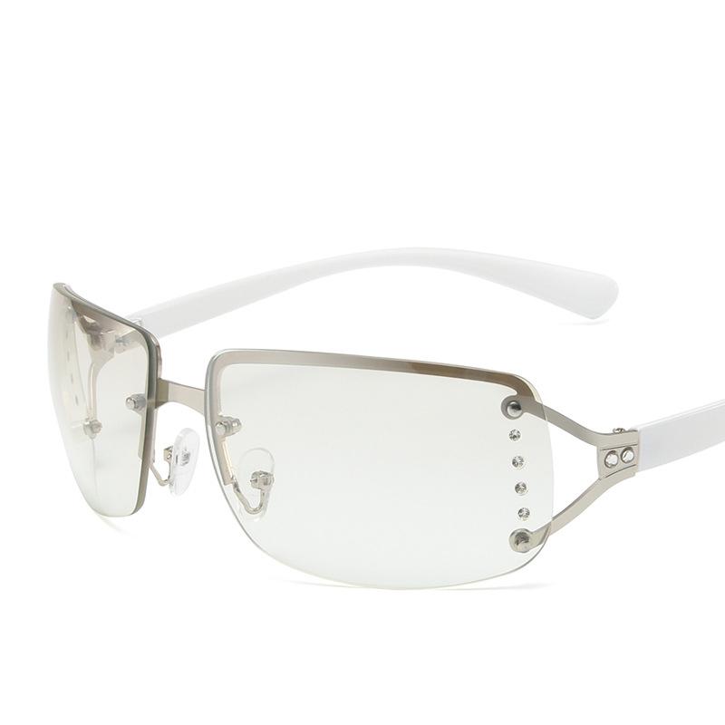 

New Luxury Women Sunglasses Punk Sports Sun Glasses Brand Designer Y2K One Piece Glasses Fashion Men Goggle Shades UV400 Eyewear