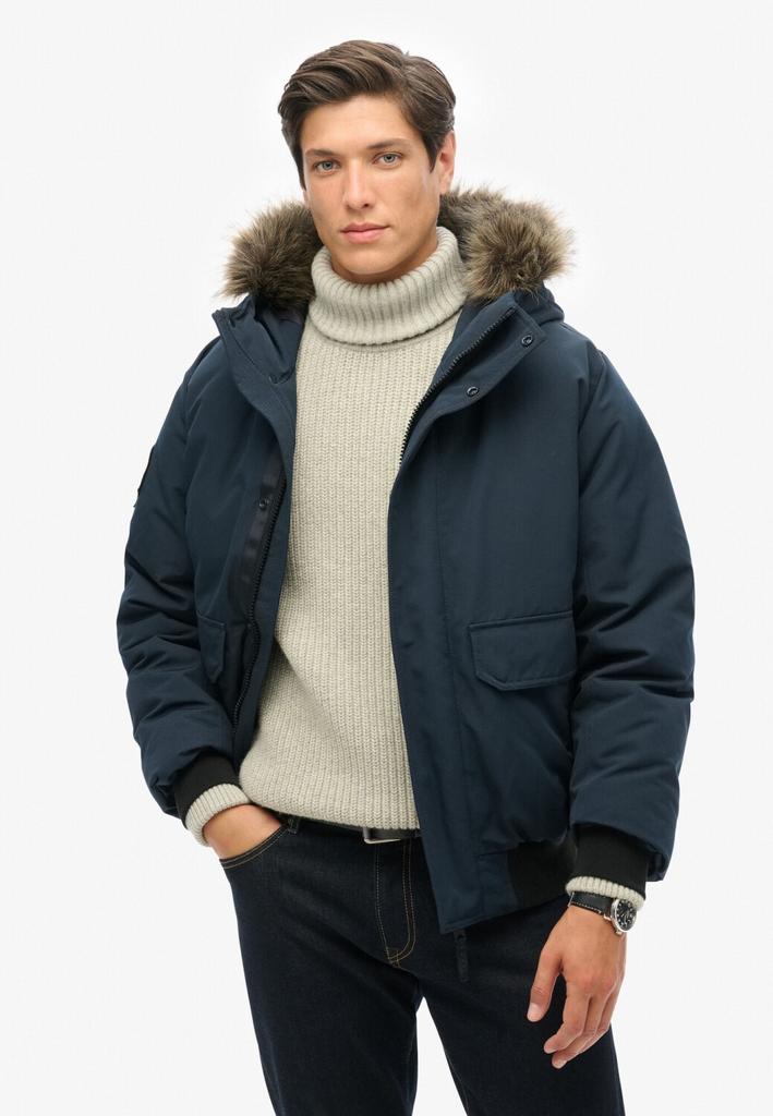 Superdry Everest Faux Fur Winter Bomber Jacket (M5011930A-98T)