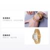 Casio YOUTH series-metal small squares, fashionable retro trend, business and leisure, classic small gold nuggets, LCD display waterproof, LA670WEMY-9