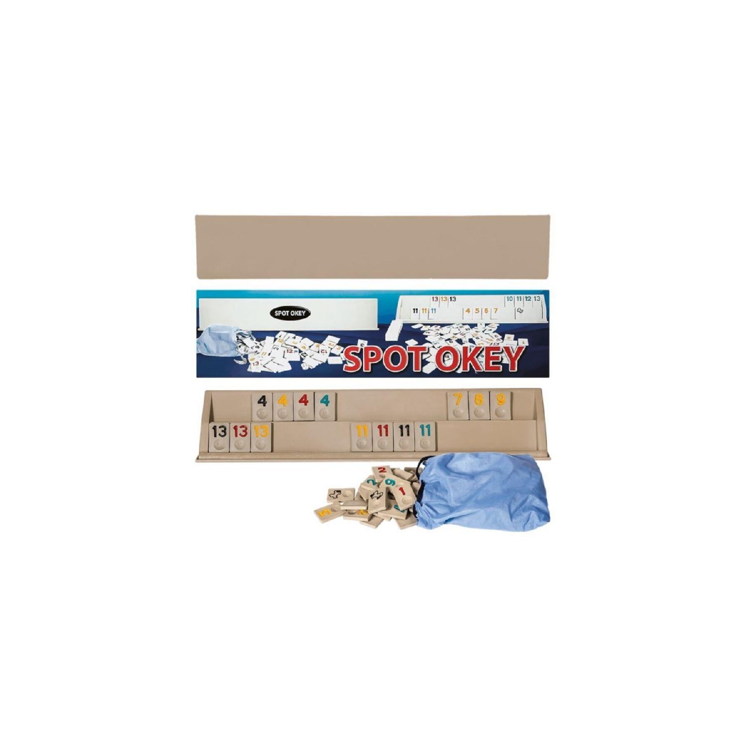 

Large Size Plastic Okey Set