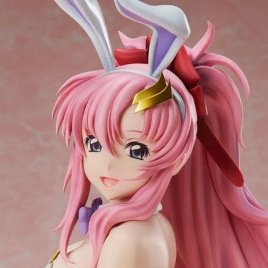 MegaHouse Mobile Suit Gundam SEED Lacus Clyne Bare Leg Bunny Ver. 1/4 Finished Figure White