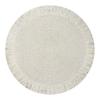 Braided Round Placemats Woven Tassel Table Mats for Kitchen Dining Heat Resistant Natural Fabric Place Mats Indoor Outdoor Use