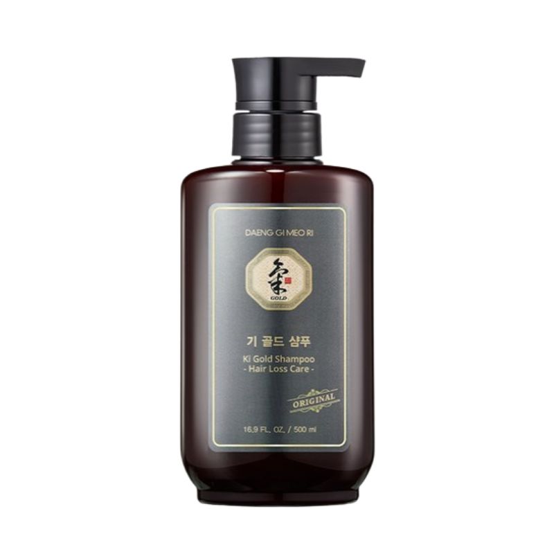 

[Daeng Gi Meo Ri] Ki Gold Premium Shampoo (500ml) – Herbal Anti-Hair Loss & Scalp Care Therapy