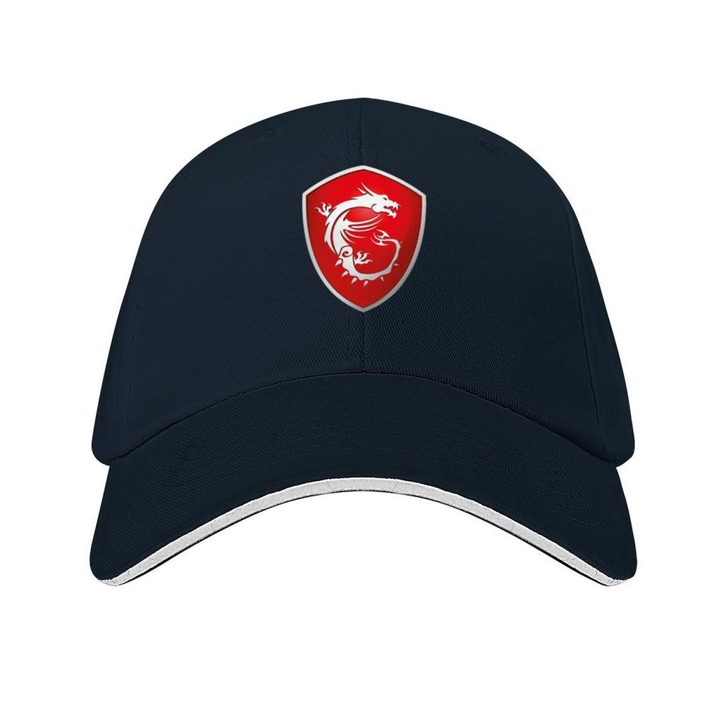 MSI Baseball Cap Rave fishing hat fishing caps man Trucker Cap Womens Golf Wear Mens