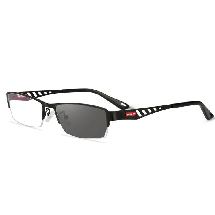 Metal Photochromic Men Women Half Frame Reading Glasses Single Focus Presbyopic Glasse Prescription Glasses Optical Glasses