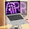 Adjustable Height Foldable Laptop Holder Ventilated Base Notebook Stand  PC