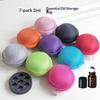 1Pcs Gel Container Storage Bag Mini Bottle Box Oil Organizer Travel Carryinig Holder 7 Compartments Essential Oil Case