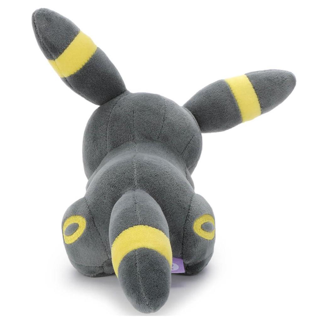 TAKARATOMY A.R.T.S Pokemon Sleeping Friend Plush Toy S Blackie Width Approx. 25cm