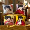 Ranma ½ Cushion Cover Decorative Cushion Cushions Covers Cover Sofa 50x50 Pillow 4 Piece 45x45 40x40 Pillowcase