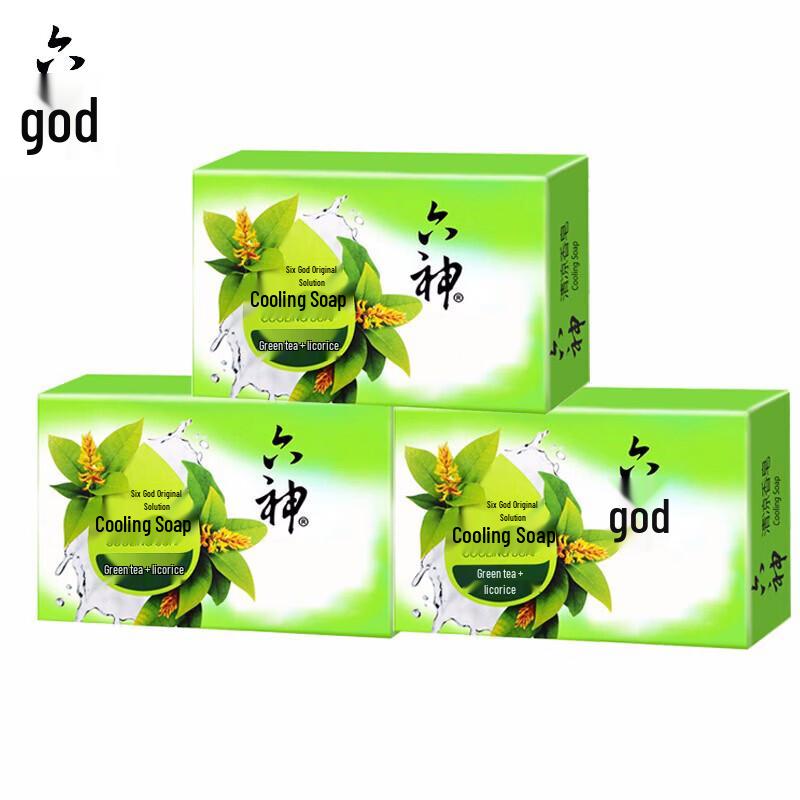 Liu Shen Green Tea & Licorice Cooling Bar Soap