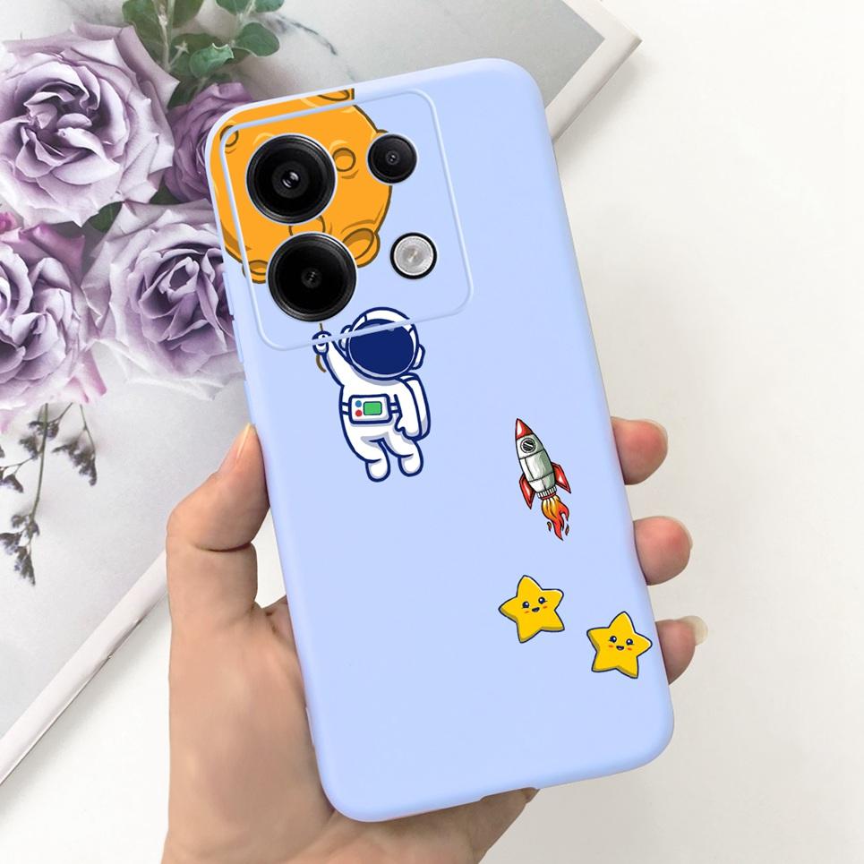 For Xiaomi Poco X6 Pro 5G Phone Case Xiaomi Poco M6 Pro 4G Back Cover Cartoon Cool Style Child's Coque Funda Soft Silicone TPU