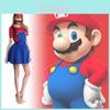 Super Mario Bros. Kostümset für Familienparty-Spaß