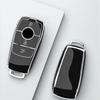 Soft TPU Car Remote Key Case Cover Shell for Mercedes Benz A C E S G Class GLC CLE CLA W177 W205 W213 W222 X167 AMG Accessories