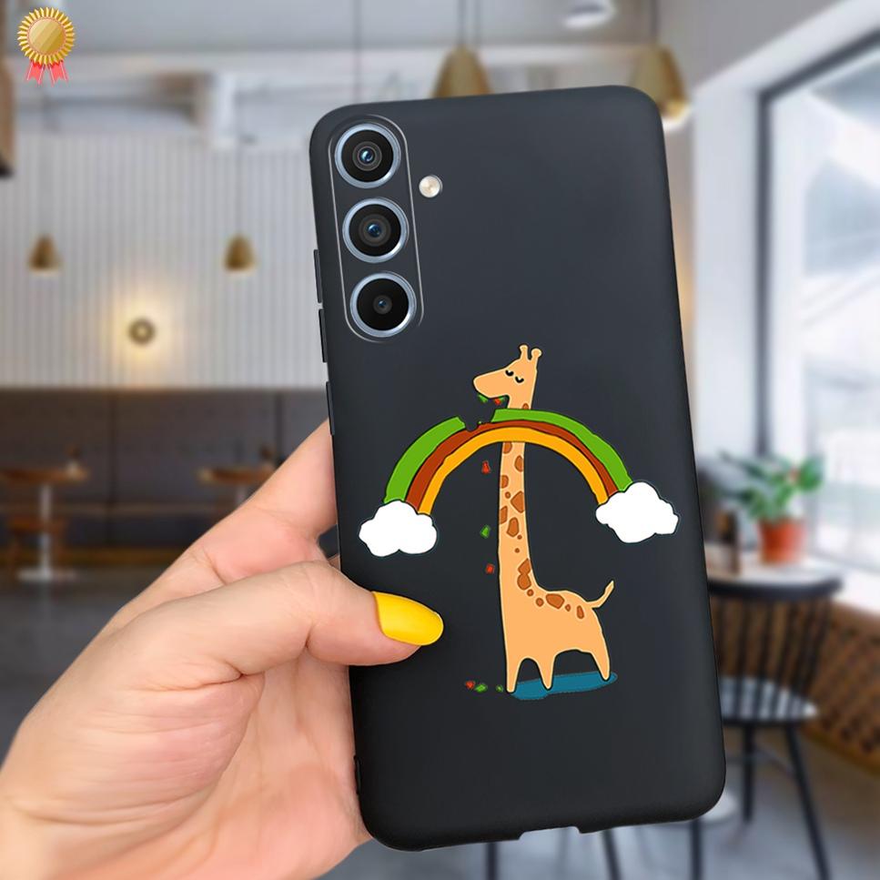 For Samsung Galaxy A24 A 24 4G Case Cute Shockproof Silicone Cartoon Back Cover For Samsung A24 SM-A246M A 24 Funda