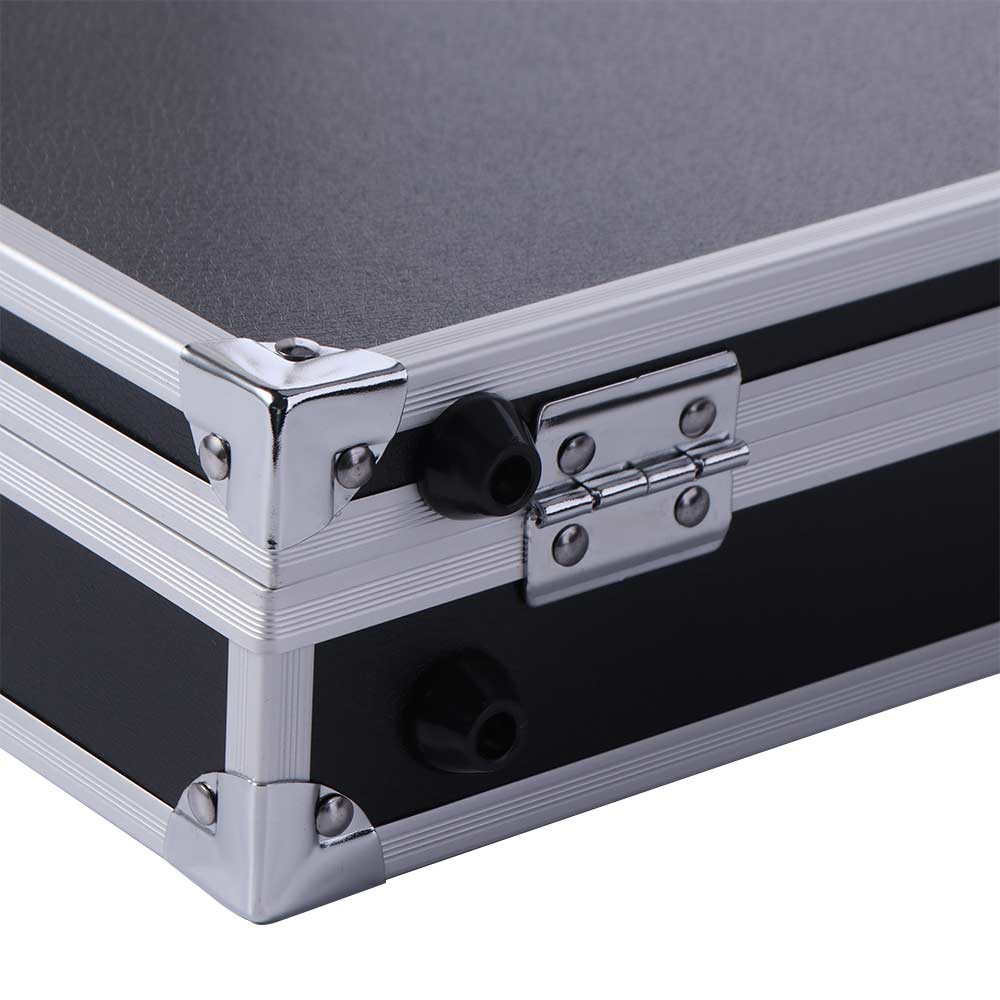 Hard Shell Microphone Carrying Case Portable Instrument Box Karaoke Storage Case  Sound Card