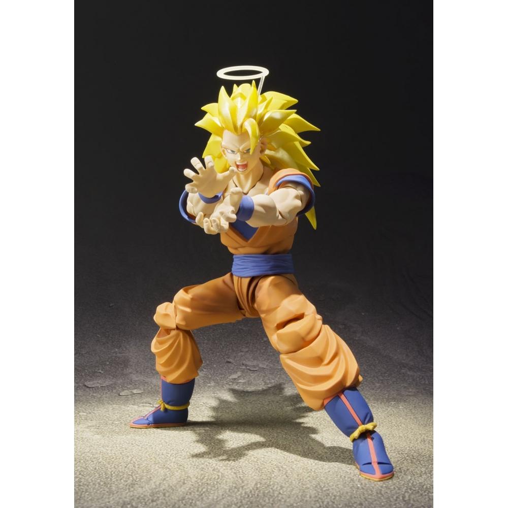 S.H.Figuarts Dragon Ball Z Super Saiyan 3 Son Goku (resale Version) Approximately 155mm PVC & ABS Painted Movable Figure