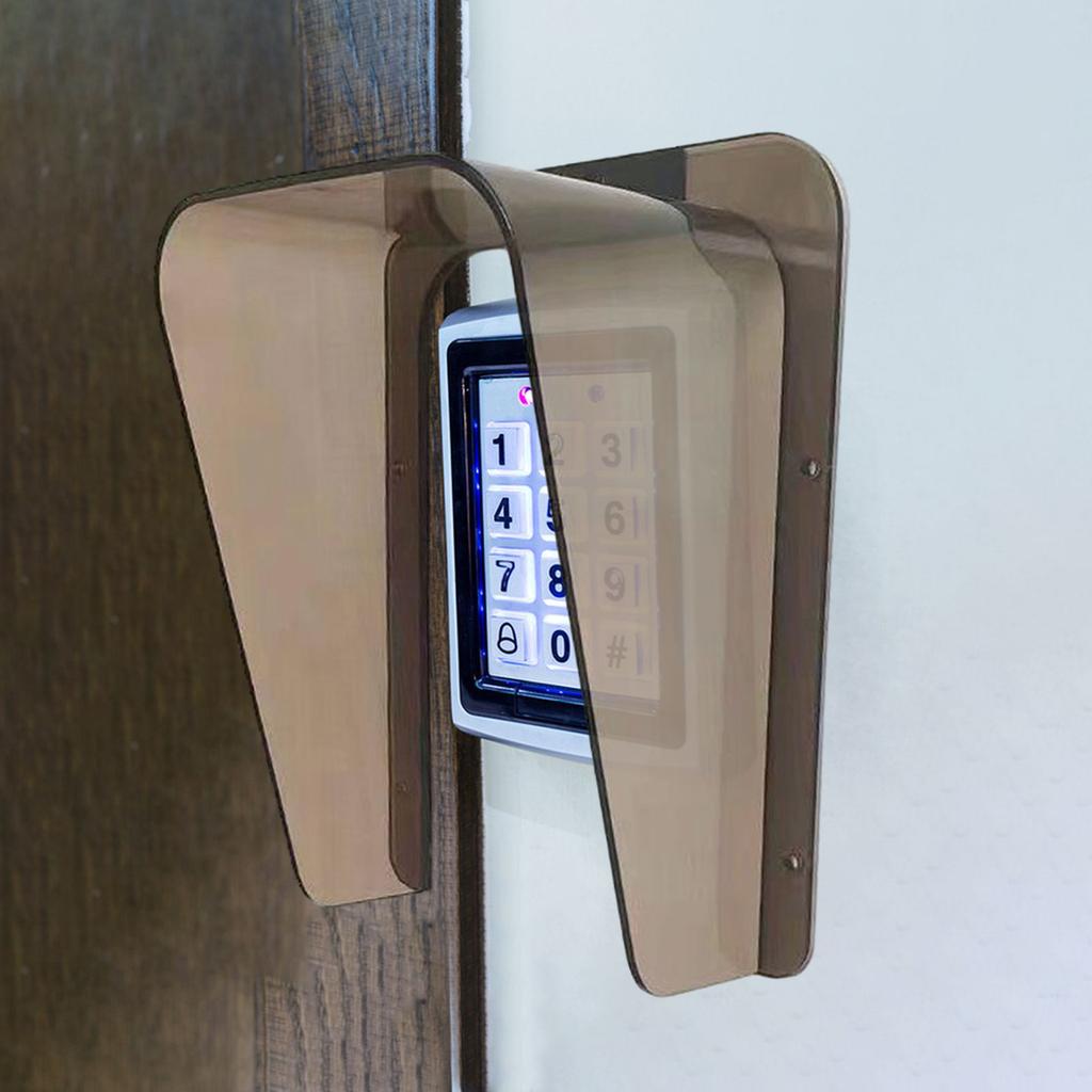 Doorbell Rain Cover for Access Control Keypads Door Lock Door Phone Intercom Access Control Keypad Cover Waterproof Protector