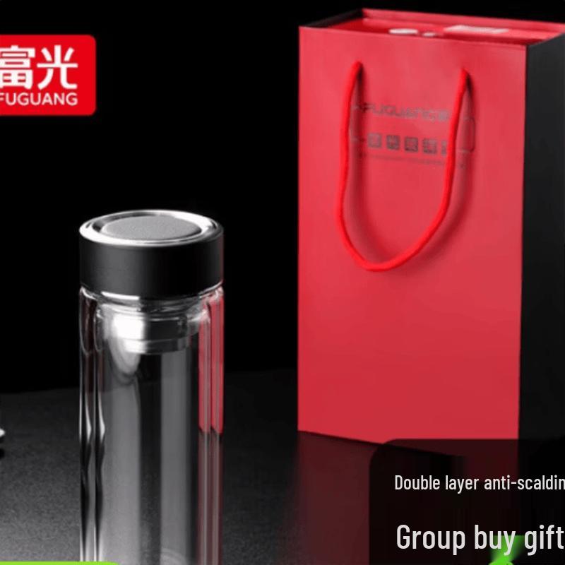 

FUGUANG Double Wall High Borosilicate Glass Tea Cup