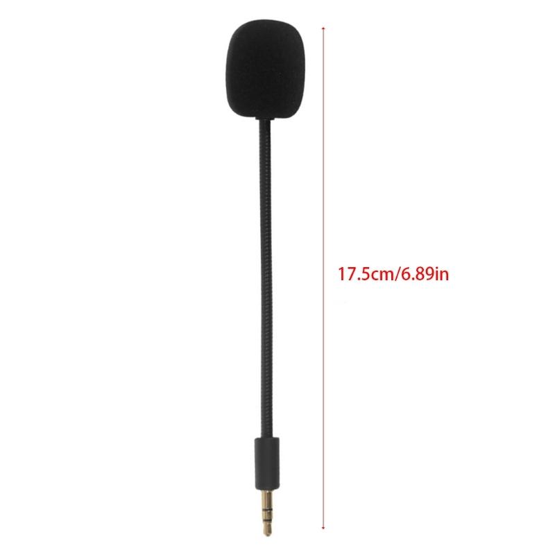 Replacement Gaming Headset Boom Microphone for Maxwell Gaming Headsets 3.5mm Microphones Upgrades Your Gaming Experience