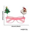 Flashing Christmas Fluorescent  Glasses Colorful Glowing Glasses  Cosplay