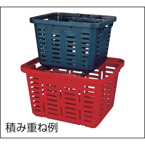 Ringstar Super Basket SB-465 Stackable Storage Basket (Dividers Sold Separately), Red