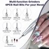 USB Charging Electric Nail Drill Machine 45000RPM Gel Nail Polish Sander  Manicure Nail Equipment