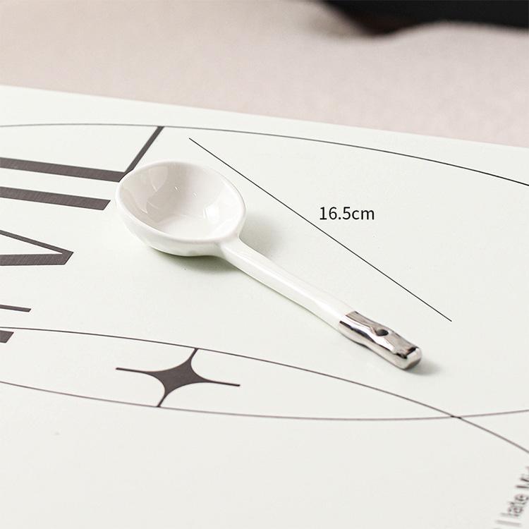 Ins Style Sliver 5 Inch Luxury Style Ceramic Salad Bowl Restaurant Dinnerware Noodle Rice Soup for Breakfast 5 inch