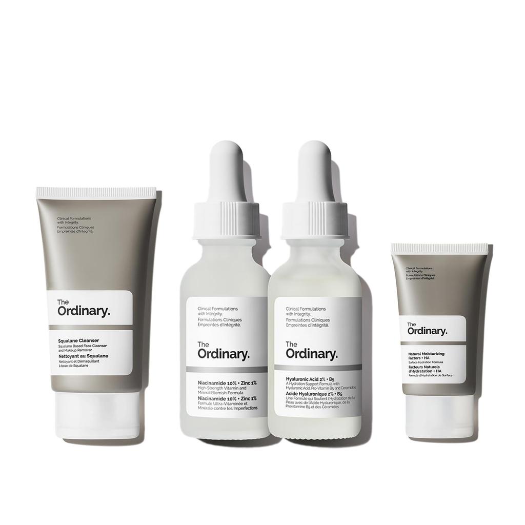 The Ordinary Golden Complete Skincare Face and Face Cleanser with Hyaluronic and and Moisturizes and For Fine and Sensitive and Brightens Limited