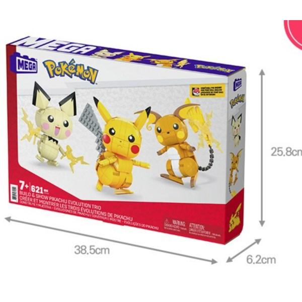 Mega Pokémon Pikachu Construx – Bloc De Construction – Neuf