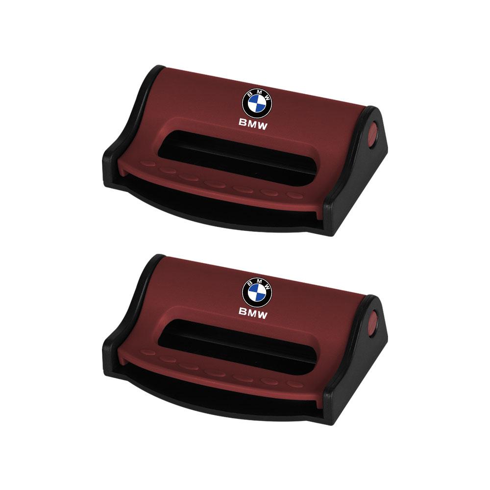 Car Safety Seat Belt Buckle Clip Seatbelt Stopper Adjuster Clip To Relax Shoulder Neck Car Strap Clips Car Accessories For BMW