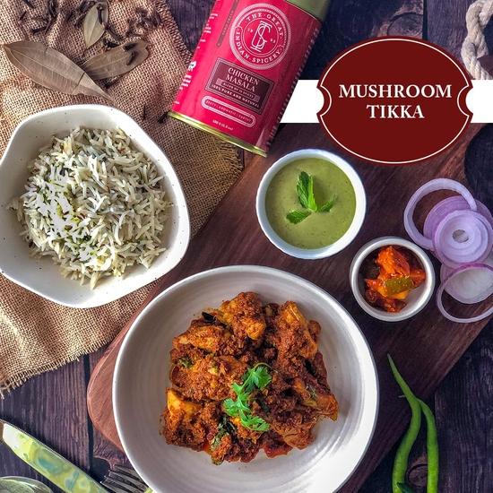 The Great Indian Spicery | Chicken Masala | 100gm Tin – Farm Fresh, Authentic Blend of 19 Spices, Non-Adulterated – Zesty, Aromatic